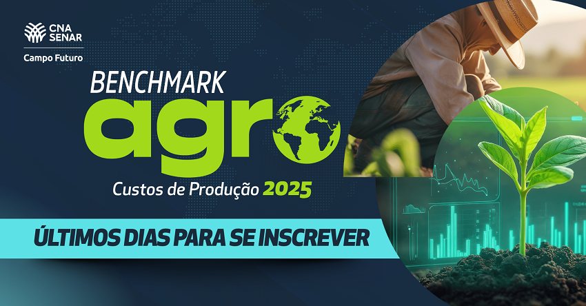Benchmark Agro 2025 debate custos, insumos e competitividade.