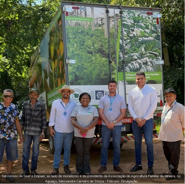 Seaf garante 312 toneladas de alimentos para entidades e beneficia agricultores familiares em 12 municípios.