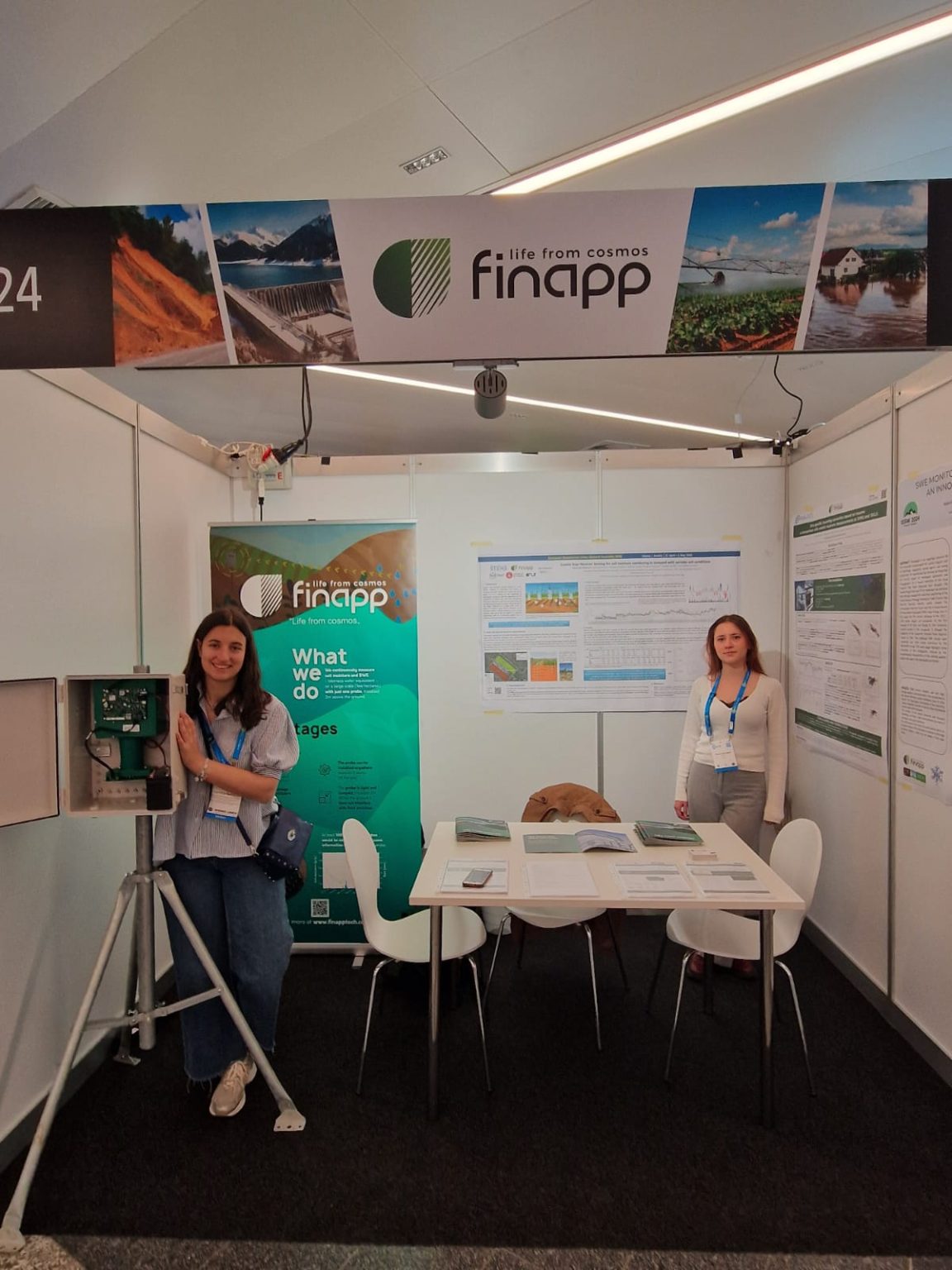 Finapp na União Europeia de Geociências (EGU) 2025: apresentando soluções ambientais inovadoras.