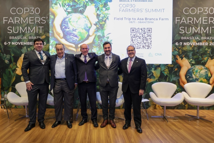 Presidente da CNA diz que é preciso ‘escutar quem produz, preserva e alimenta o planeta’.