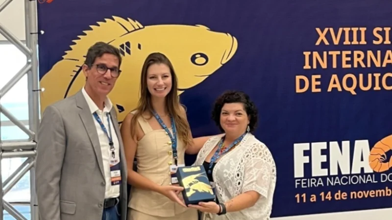 CNA reforça defesa da aquicultura brasileira durante a Fenacam 2025.