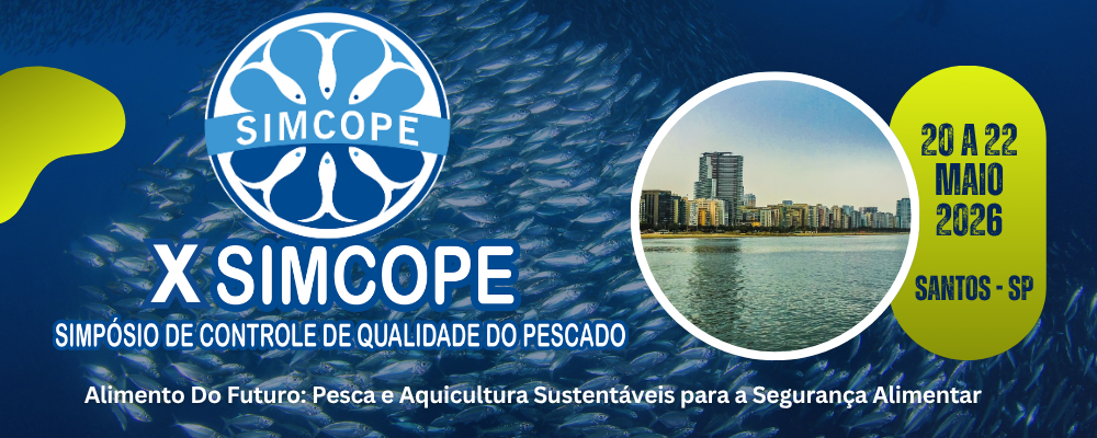 X SIMCOPE – Simpósio de Controle de Qualidade do Pescado.
