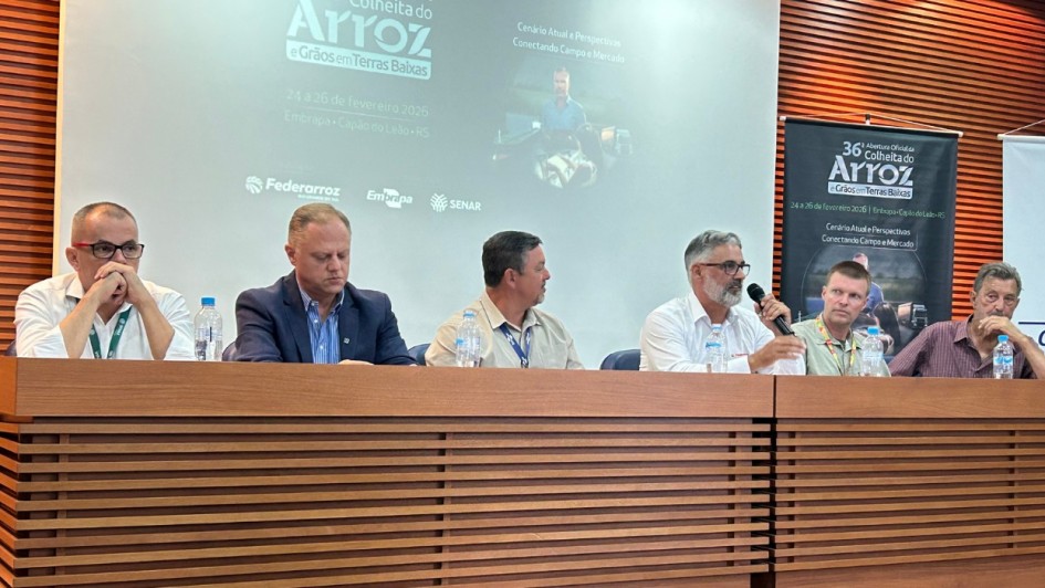 Abertura da Colheita do Arroz 2026 foca em inovação e novos cenários.
