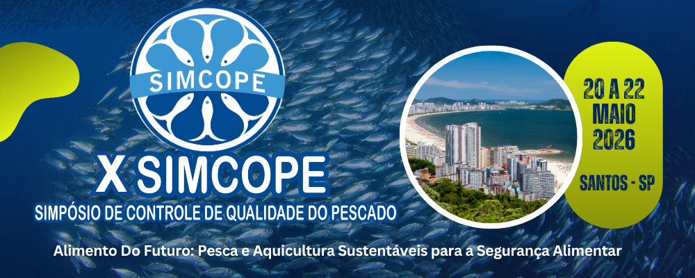 X SIMCOPE – Simpósio de Controle de Qualidade do Pescado.