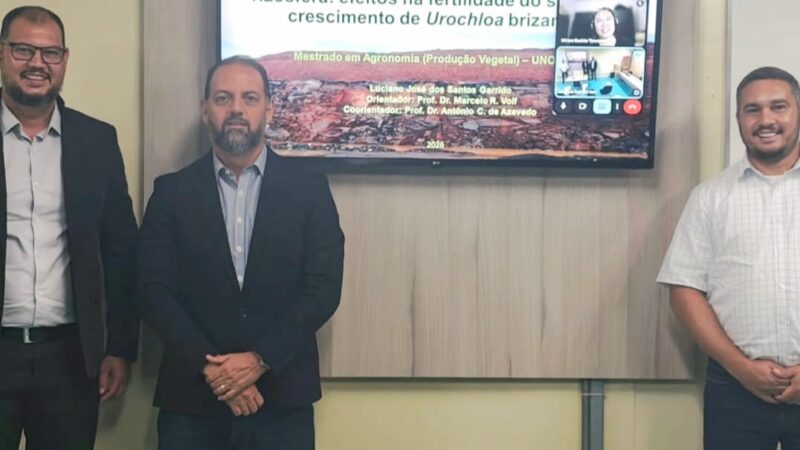 A Importância e Relevância do Título de Mestre em Agronomia ao Profissional Agrônomo Luciano Garrido.