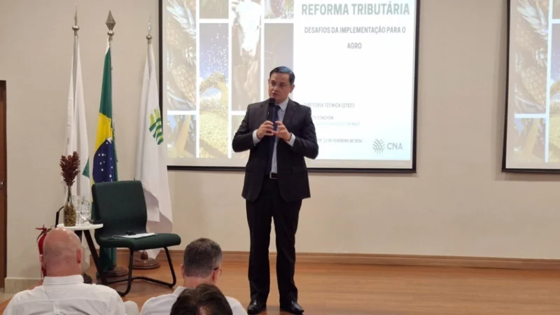 Reforma Tributária entra em fase de transição e exige adequação dos produtores, diz CNA.