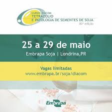 80º Curso DIACOM: Tetrazólio e Patologia de Sementes.
