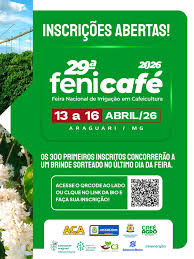 Inscrições para a Fenicafé 2026 já estão abertas e são gratuitas.
